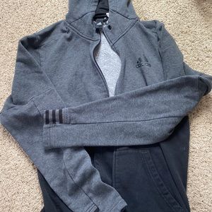 Full zip Adidas hoodie